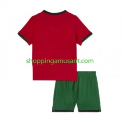 Maillot de Foot Portugal Enfant Domicile Euro 2024 Manche Courte