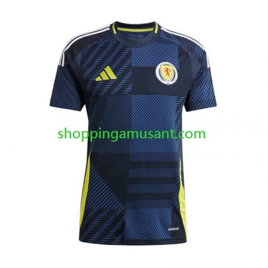 Maillot de Foot Écosse Homme Domicile Euro 2024 Manche Courte