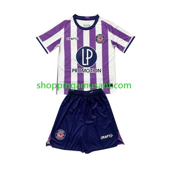 Maillot de Foot Toulouse Enfant Domicile 2023-2024 Manche Courte