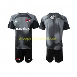 Maillot de Foot AZ Alkmaar Gardien Enfant Extérieur 2022-2023 Manche Courte
