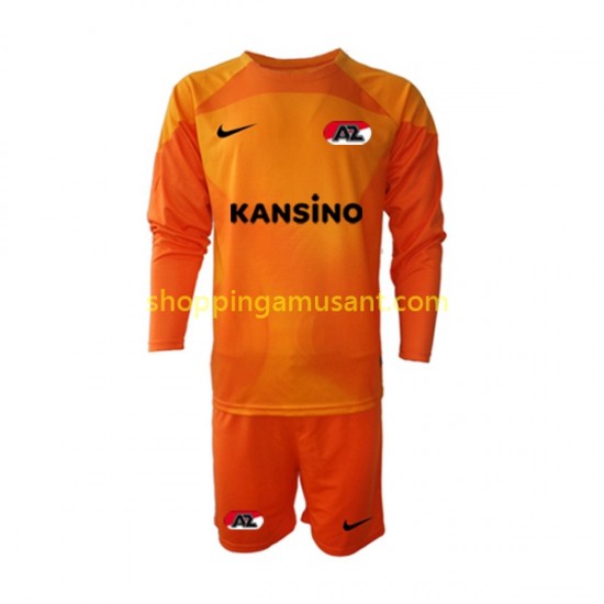 Maillot de Foot AZ Alkmaar Gardien Enfant Neutre 2022-2023 Manche Longue