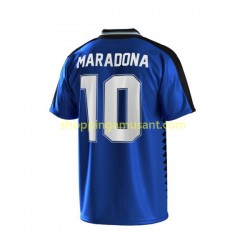 Maillot de Foot Argentine Maradona 10 Rétro Homme Extérieur 1994 Manche Courte