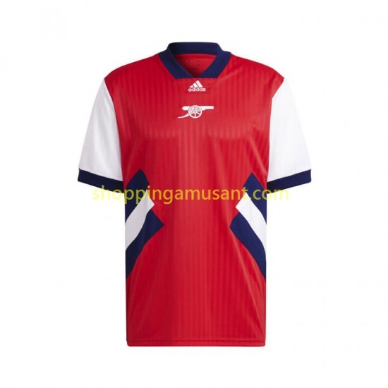 Maillot de Foot Arsenal Icon Rétro Homme Domicile 2022-2023 Manche Courte