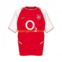 Maillot de Foot Arsenal Rétro Homme Domicile 2002 Manche Courte
