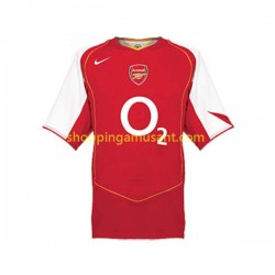 Maillot de Foot Arsenal Rétro Homme Domicile 2004 Manche Courte