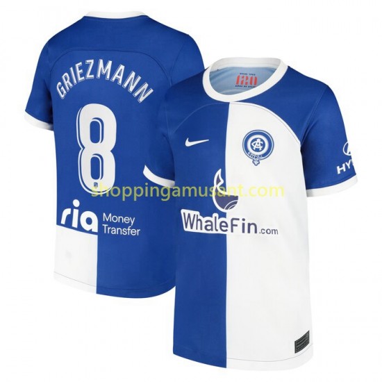 Maillot de Foot Atlético Madrid Griezmann 8 120 Anniversary Homme Domicile 2022-2023 Manche Courte