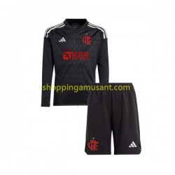 Maillot de Foot CR Flamengo Gardien Enfant Extérieur 2023-2024 Manche Longue