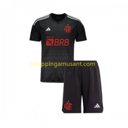 Maillot de Foot CR Flamengo Gardien Enfant Extérieur 2023-2024 Manche Courte