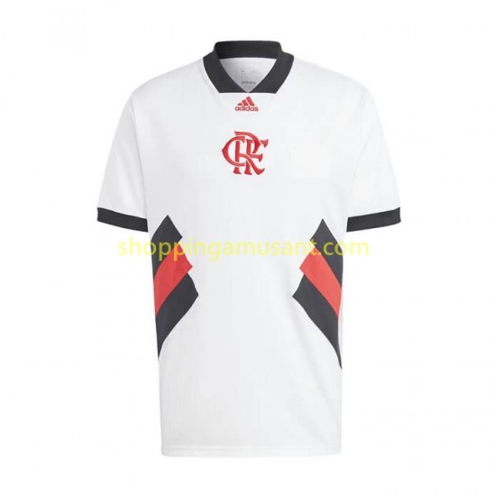 Maillot de Foot CR Flamengo Icon Rétro Homme Domicile 2022-2023 Manche Courte
