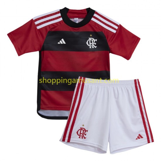 Maillot de Foot CR Flamengo Enfant Domicile 2023-2024 Manche Courte