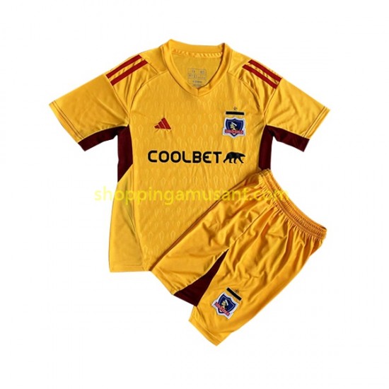 Maillot de Foot Colo-Colo Gardien Enfant Domicile 2023 Manche Courte