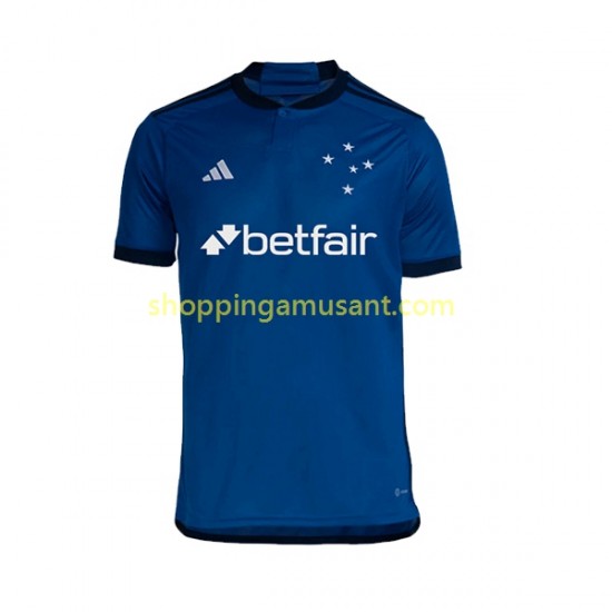 Maillot de Foot Cruzeiro Homme Domicile 2023 Manche Courte