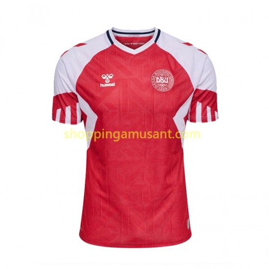 Maillot de Foot Danemark Homme Domicile 2023 Manche Courte