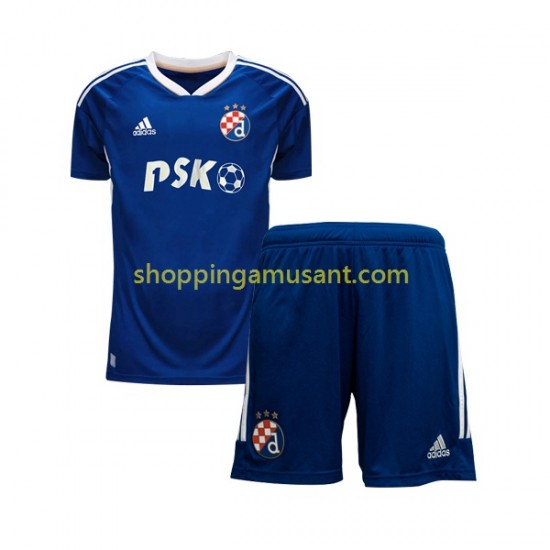 Maillot de Foot Dinamo Zagreb Enfant Domicile 2022-2023 Manche Courte