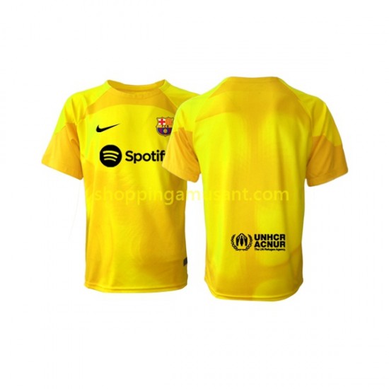Maillot de Foot FC Barcelone Gardien Homme 4ème 2022-2023 Manche Courte