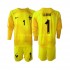 Maillot de Foot France Hugo Lloris 1 Gardien Enfant Neutre Coupe du Monde 2022 Manche Longue