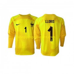 Maillot de Foot France Hugo Lloris 1 Gardien Homme Neutre Coupe du Monde 2022 Manche Longue