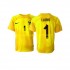 Maillot de Foot France Hugo Lloris 1 Gardien Homme Neutre Coupe du Monde 2022 Manche Courte