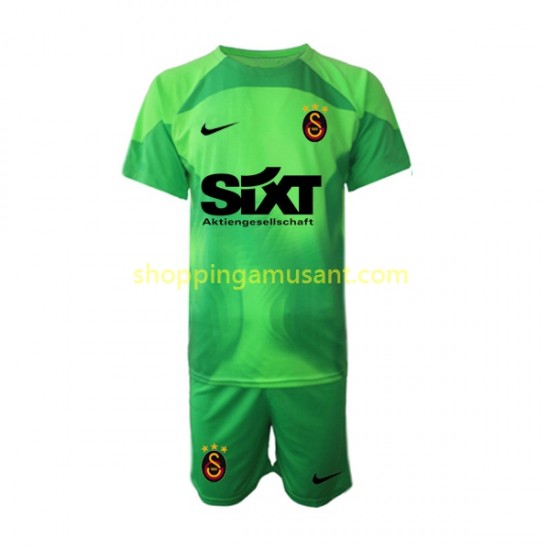 Maillot de Foot Galatasaray Gardien Enfant Domicile 2022-2023 Manche Courte