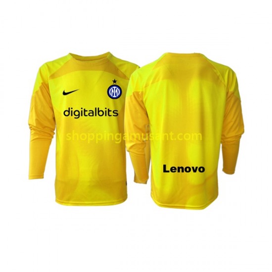 Maillot de Foot Inter Milan Gardien Homme Extérieur 2022-2023 Manche Longue