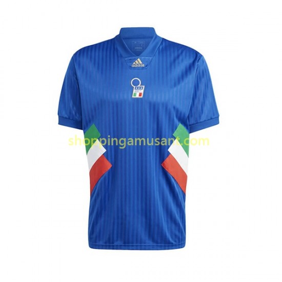 Maillot de Foot Italie Icon Rétro Homme Domicile 2022-2023 Manche Courte