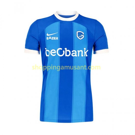 Maillot de Foot KRC Genk Homme Domicile 2023-2024 Manche Courte