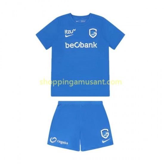Maillot de Foot KRC Genk Enfant Domicile 2022-2023 Manche Courte