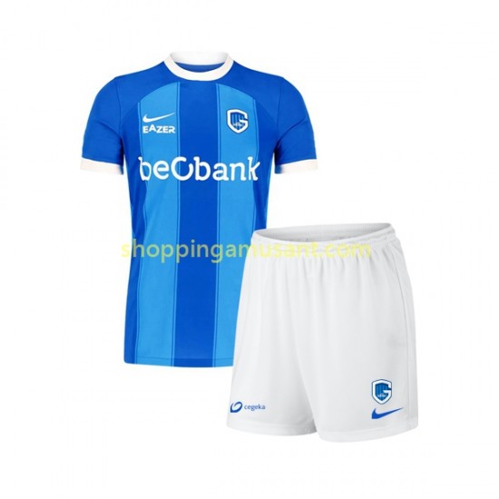 Maillot de Foot KRC Genk Enfant Domicile 2023-2024 Manche Courte