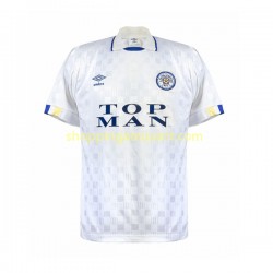 Maillot de Foot Leeds United Rétro Homme Domicile 1989-1990 Manche Courte