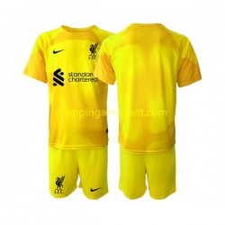 Maillot de Foot Liverpool Gardien Enfant 4ème 2022-2023 Manche Courte