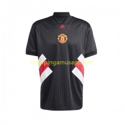 Maillot de Foot Manchester United Icon Rétro Homme Domicile 2022-2023 Manche Courte
