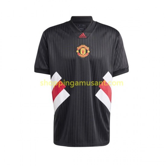 Maillot de Foot Manchester United Icon Rétro Homme Domicile 2022-2023 Manche Courte