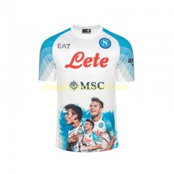 Maillot de Foot Naples Face Game Lozano 11 Homme Domicile 2022-2023 Manche Courte