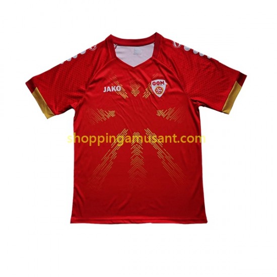 Maillot de Foot Macédoine du Nord Homme Domicile 2023 Manche Courte