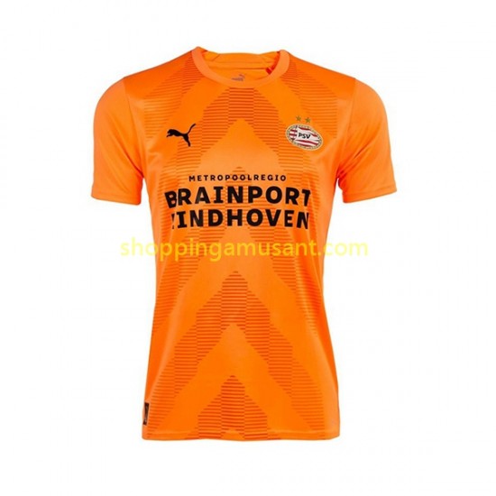 Maillot de Foot PSV Eindhoven Gardien Homme Extérieur 2022-2023 Manche Courte