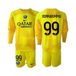 Maillot de Foot Paris Saint-Germain Gianluigi Donnarumma 99 Gardien Enfant Neutre 2022-2023 Manche Longue
