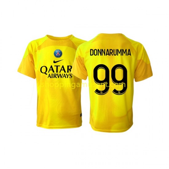 Maillot de Foot Paris Saint-Germain Gianluigi Donnarumma 99 Gardien Homme Neutre 2022-2023 Manche Courte