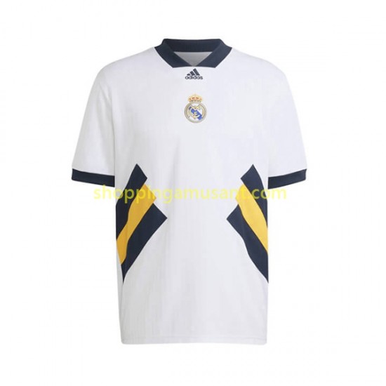 Maillot de Foot Real Madrid Icon Rétro Homme Domicile 2022-2023 Manche Courte