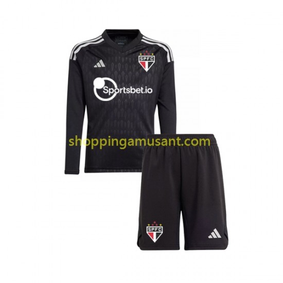 Maillot de Foot São Paulo Gardien Enfant Domicile 2023-2024 Manche Longue