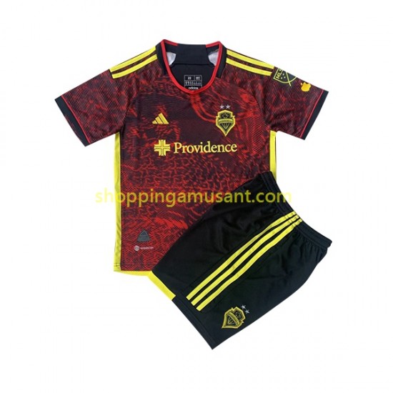 Maillot de Foot Seattle Sounders FC Enfant Extérieur 2023 Manche Courte