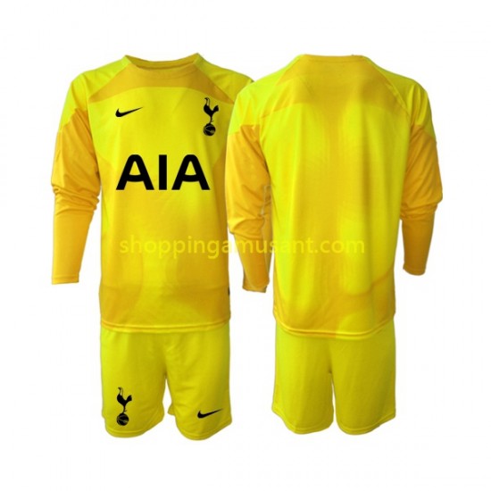 Maillot de Foot Tottenham Hotspur Gardien Enfant Domicile 2022-2023 Manche Longue