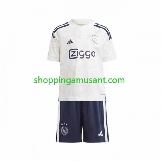 Maillot de Foot Ajax Amsterdam Enfant Extérieur 2023-2024 Manche Courte