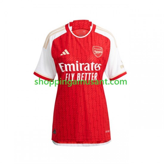 Maillot de Foot Arsenal Féminine Domicile 2023-2024 Manche Courte