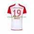Maillot de Foot Bayern Munich Alphonso Davies 19 Homme Domicile 2023-2024 Manche Courte