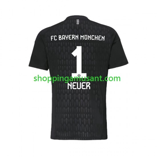 Maillot de Foot Bayern Munich Manuel Neuer 1 Gardien Homme Domicile 2023-2024 Manche Courte