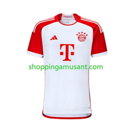 Maillot de Foot Bayern Munich Homme Domicile 2023-2024 Manche Courte