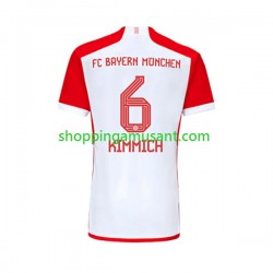 Maillot de Foot Bayern Munich Joshua Kimmich 6 Homme Domicile 2023-2024 Manche Courte