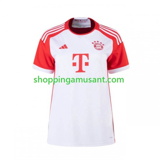 Maillot de Foot Bayern Munich Féminine Domicile 2023-2024 Manche Courte