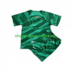 Maillot de Foot FC Barcelone Gardien Enfant Domicile 2023-2024 Manche Courte