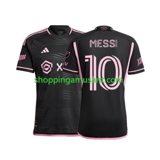 Maillot de Foot InterMiami Lionel Messi 10 Homme Extérieur 2023 Manche Courte